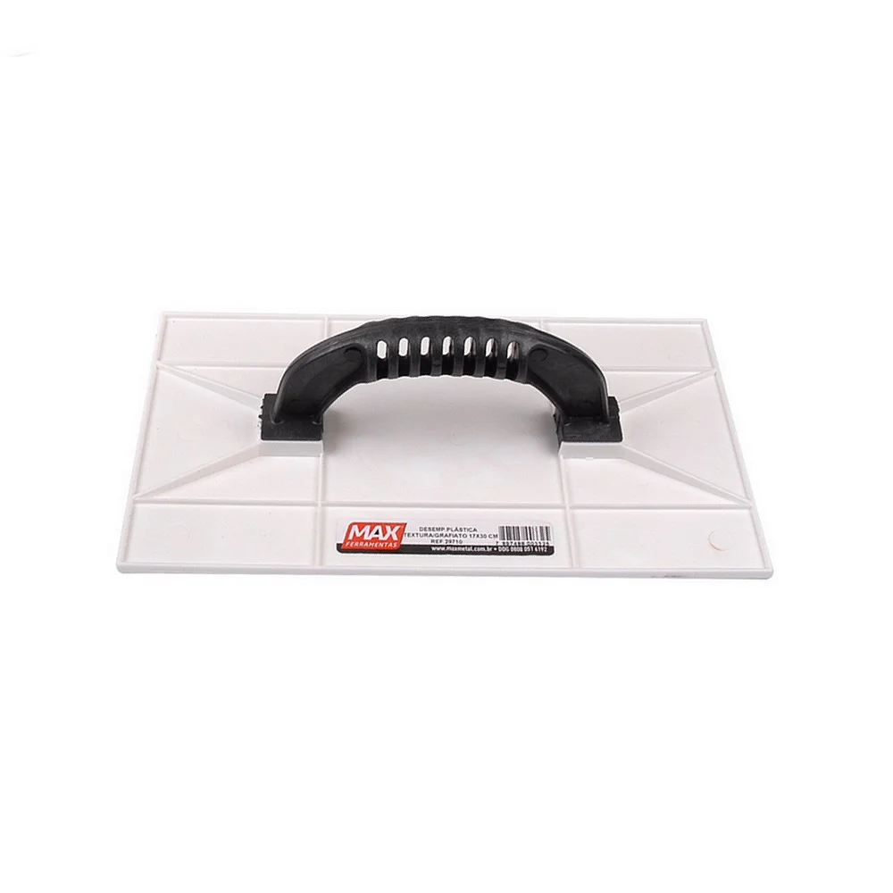 Desempenadeira Plastica Lisa Branca 300X170MM Max 29710