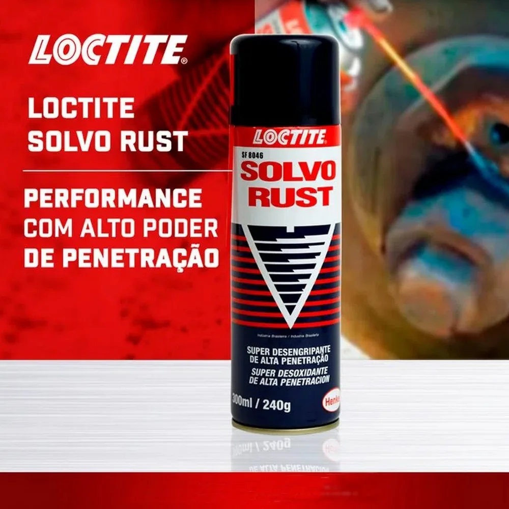Desengripante Anticorrosivo Spray 300ML Loctite SOLVO-RUST