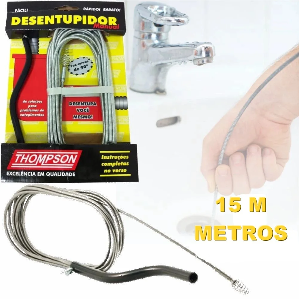 Desentupidora Manual 15M Thompson 625