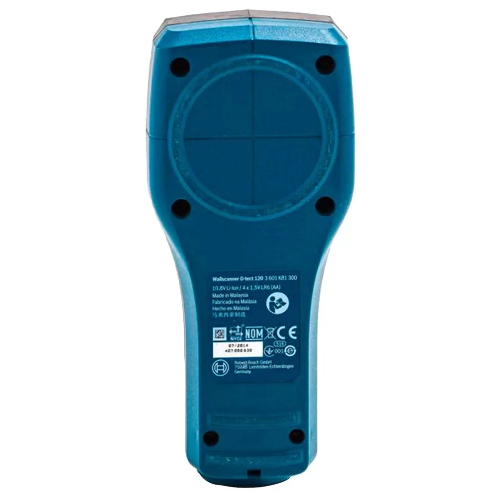 Detector de Materiais Digital Metais Plastico FIO e Madeira 120MM/+-5MM Bosch D-TECT120