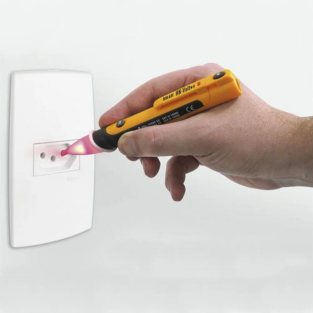 Detector de Tensao CAT.III 24V A 1000V Hikari HK-VOLT