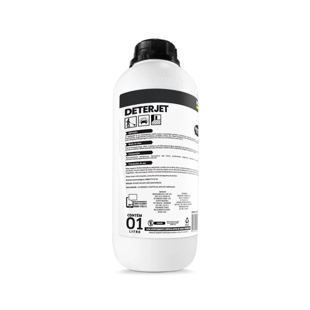 Detergente Desengraxante Concentrado 1L Karcher DETERJET GEL