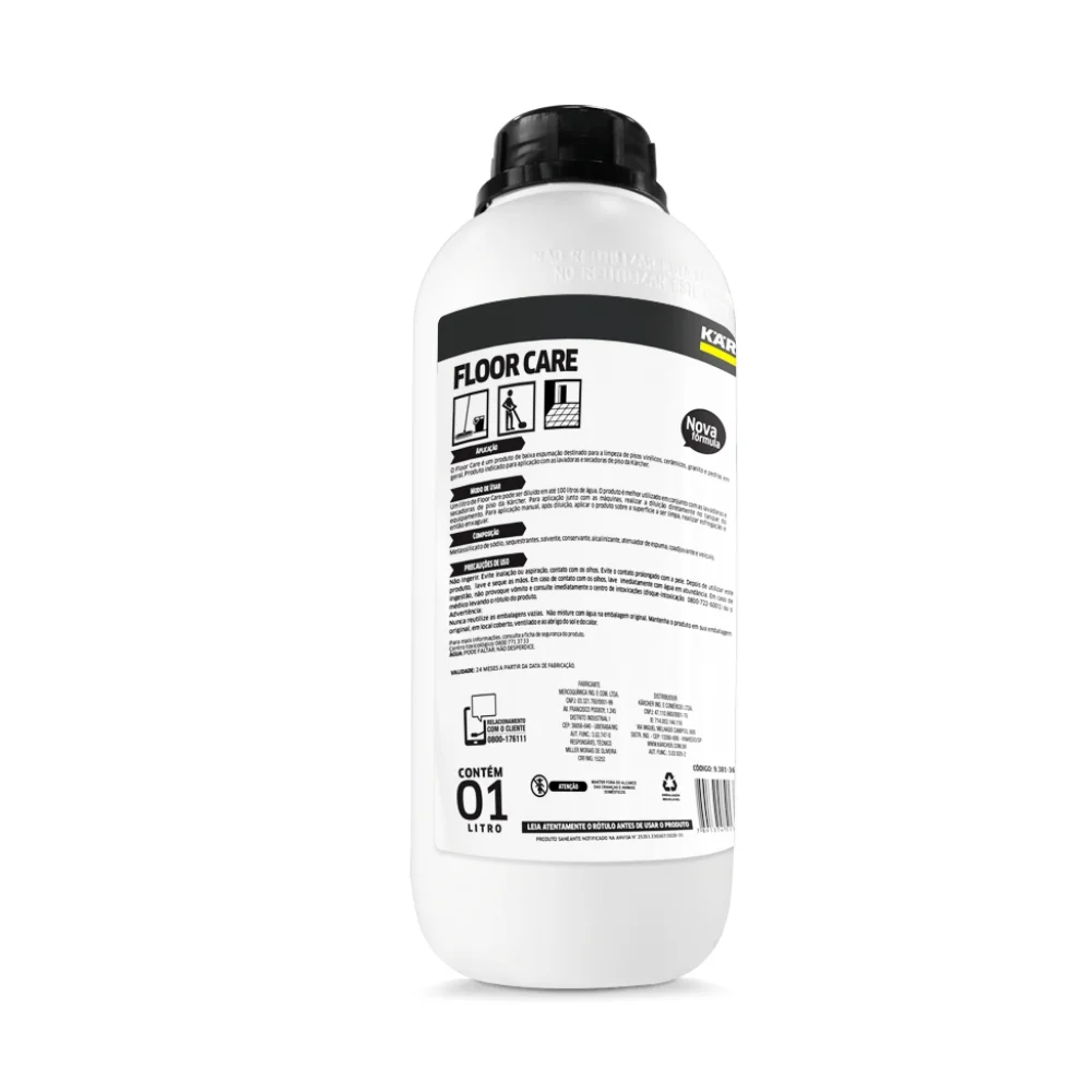 Detergente para Limpeza de Pisos Floor Care 1L Karcher RM755