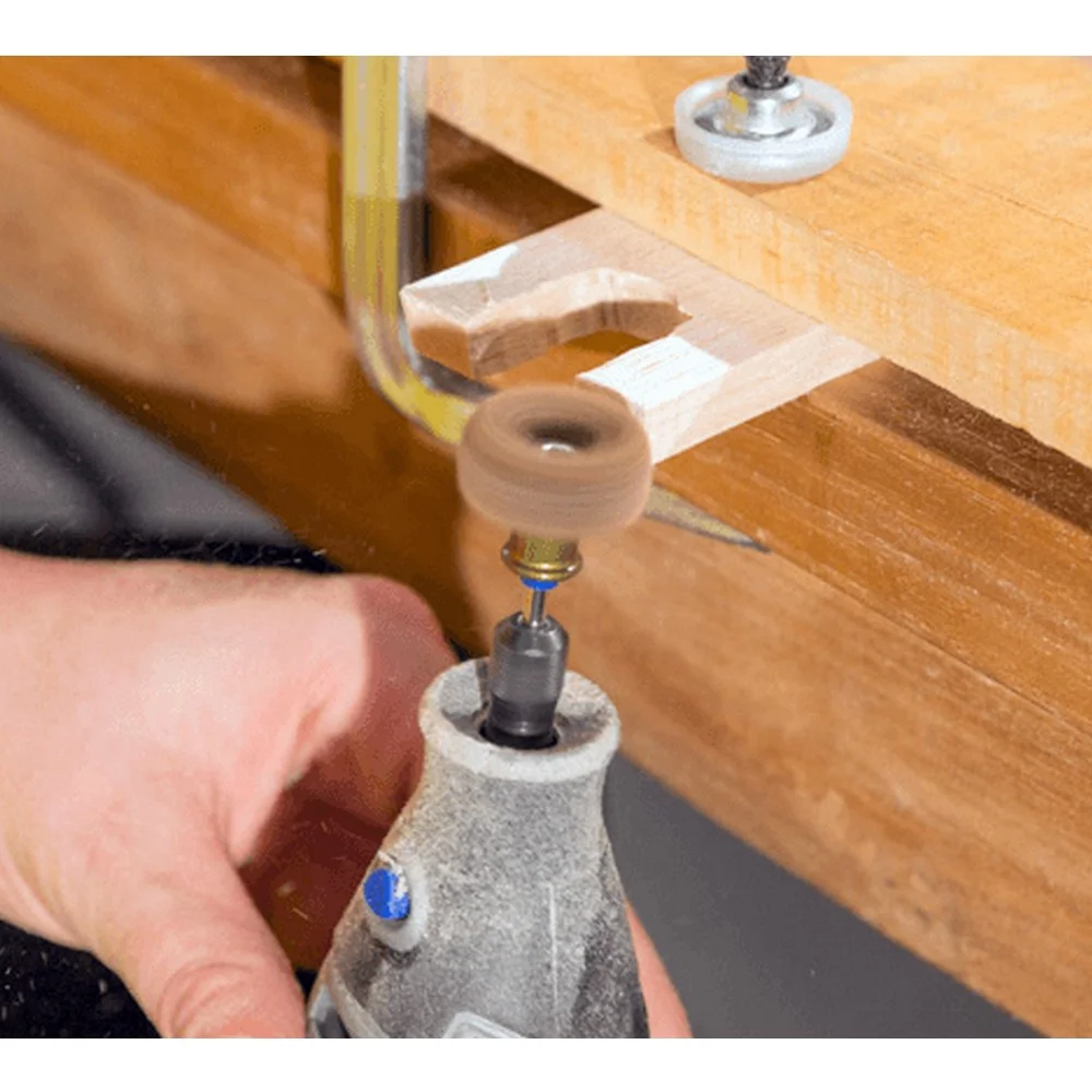 Disco Abrasivo para Polimento 2 Pecas Para Micro Retifica 3/8" Dremel EZ511