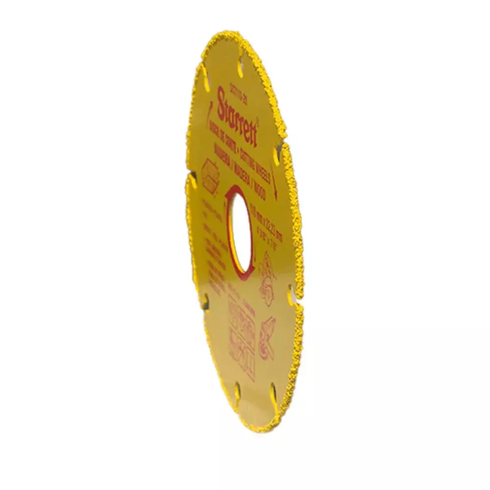 Disco de Corte de Tungstenio Multimaterial para Serra Marmore e Esmerilhadeira 110X22MM Starrett DCT110-20