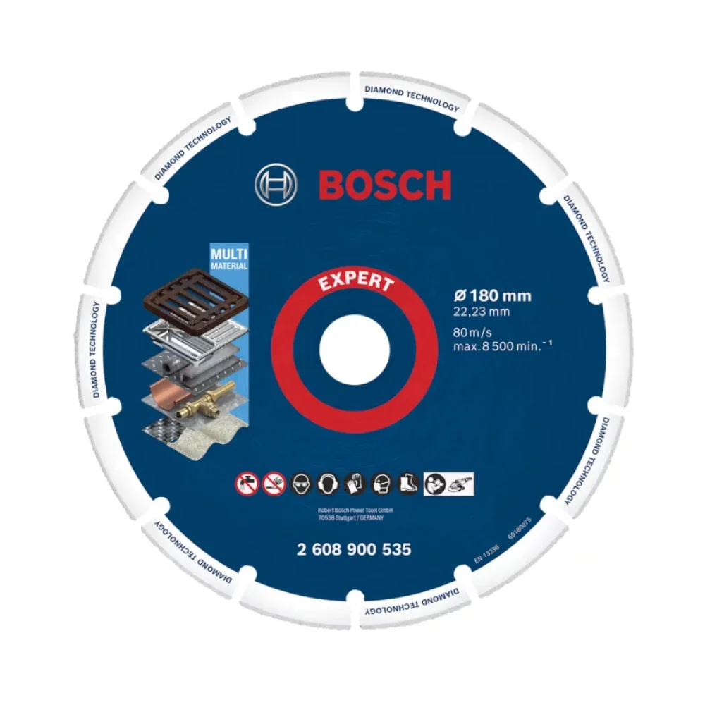 Disco de Corte Diamantado Expert X-Lock para Metais 7X7/8" Bosch 2608900535