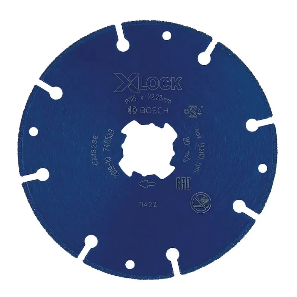 Disco de Corte Diamantado Expert X-Lock para Metais 4.1/2X7/8" Bosch 2608900532