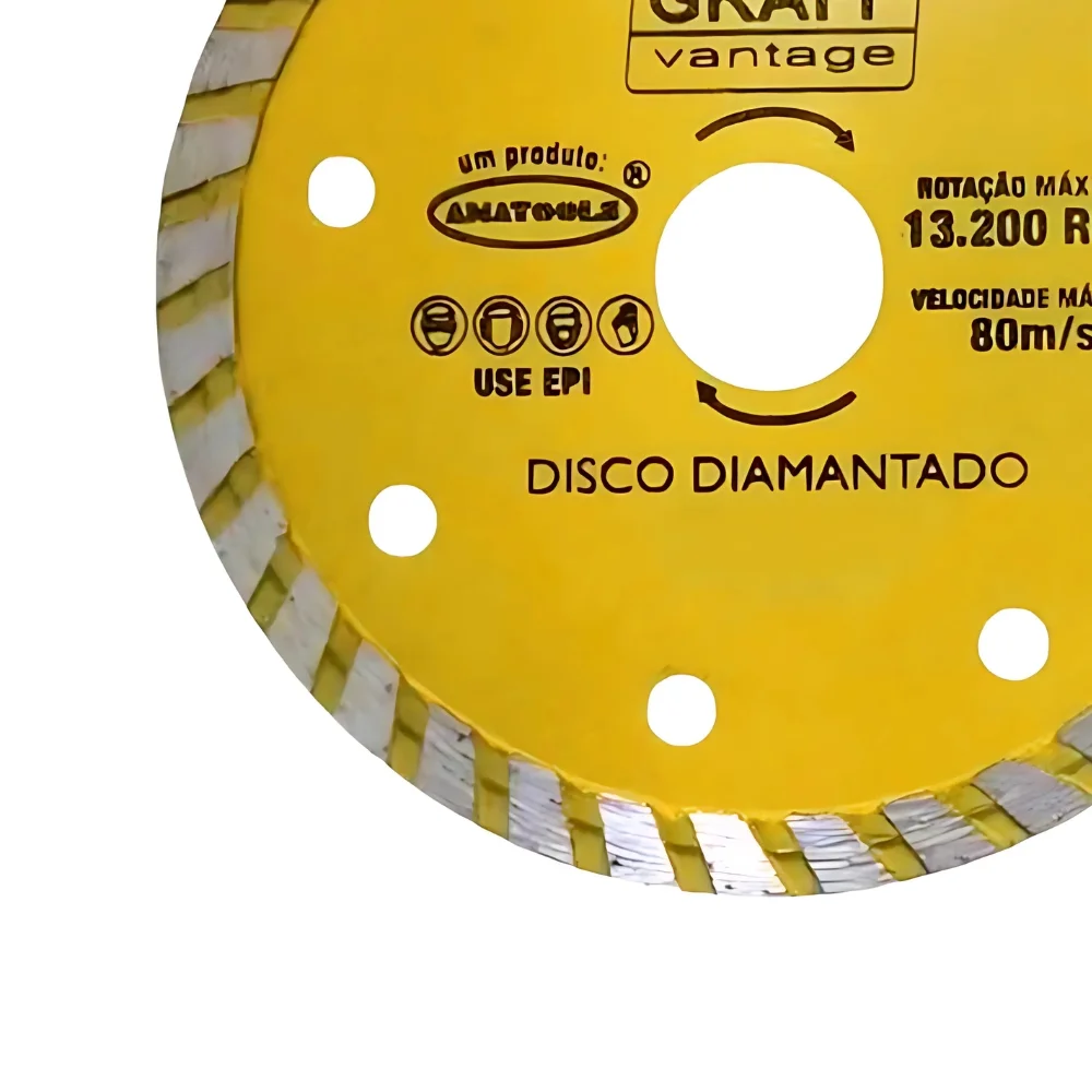 Disco de Corte Diamantado Para Metais 4.1/2X7/8" Graff METAL MAIS