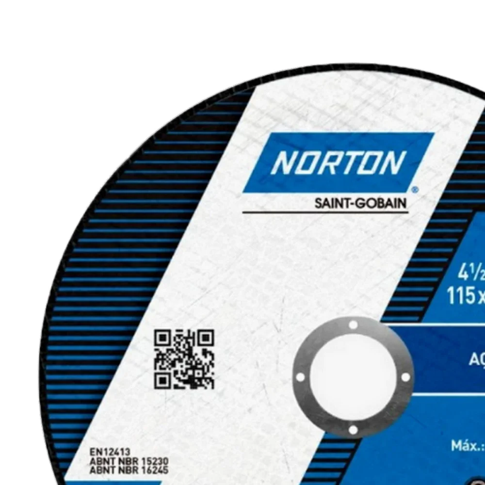 Disco de Corte para Inox 4.1/2X1/16X7/8" Norton BNA12