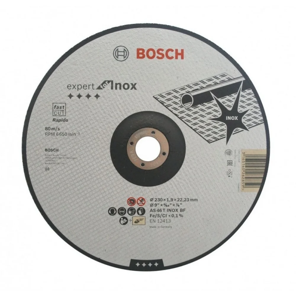 Disco de Corte Expert para Inox 7X1/16X7/8" Bosch 2608603406