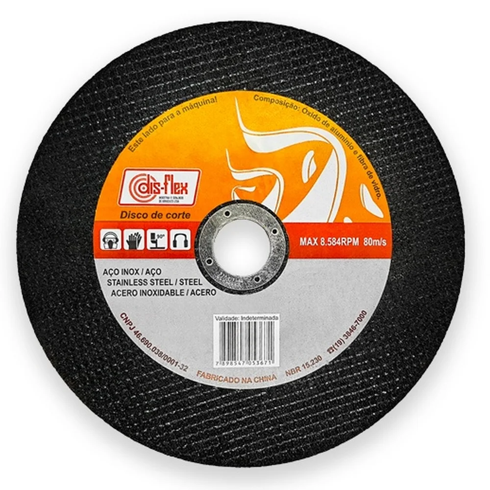 Disco de Corte para Inox Performance 4.1/2X1/25X7/8" Disflex 15036