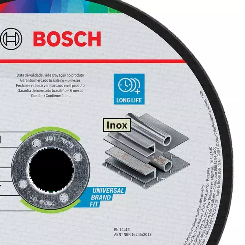 Disco de Corte Standard para Inox e Metal 7X1/16X7/8" Bosch 2608619384