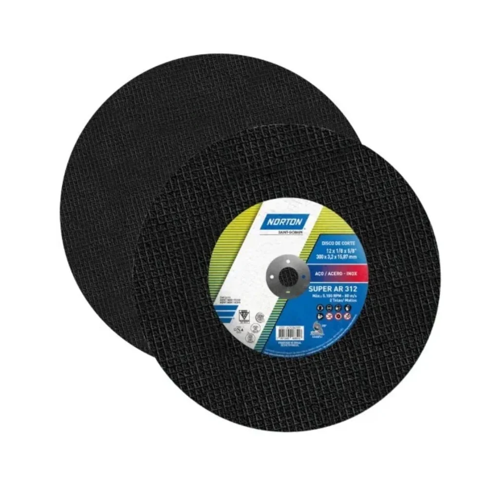 Disco de Corte Super para Metal 12X1/8X5/8" Norton AR312