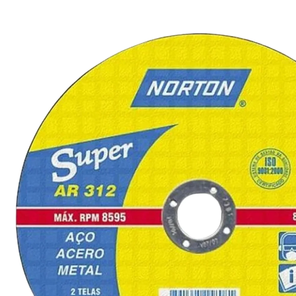 Disco de Corte Super para Metal 14X1/8X1" Norton AR312