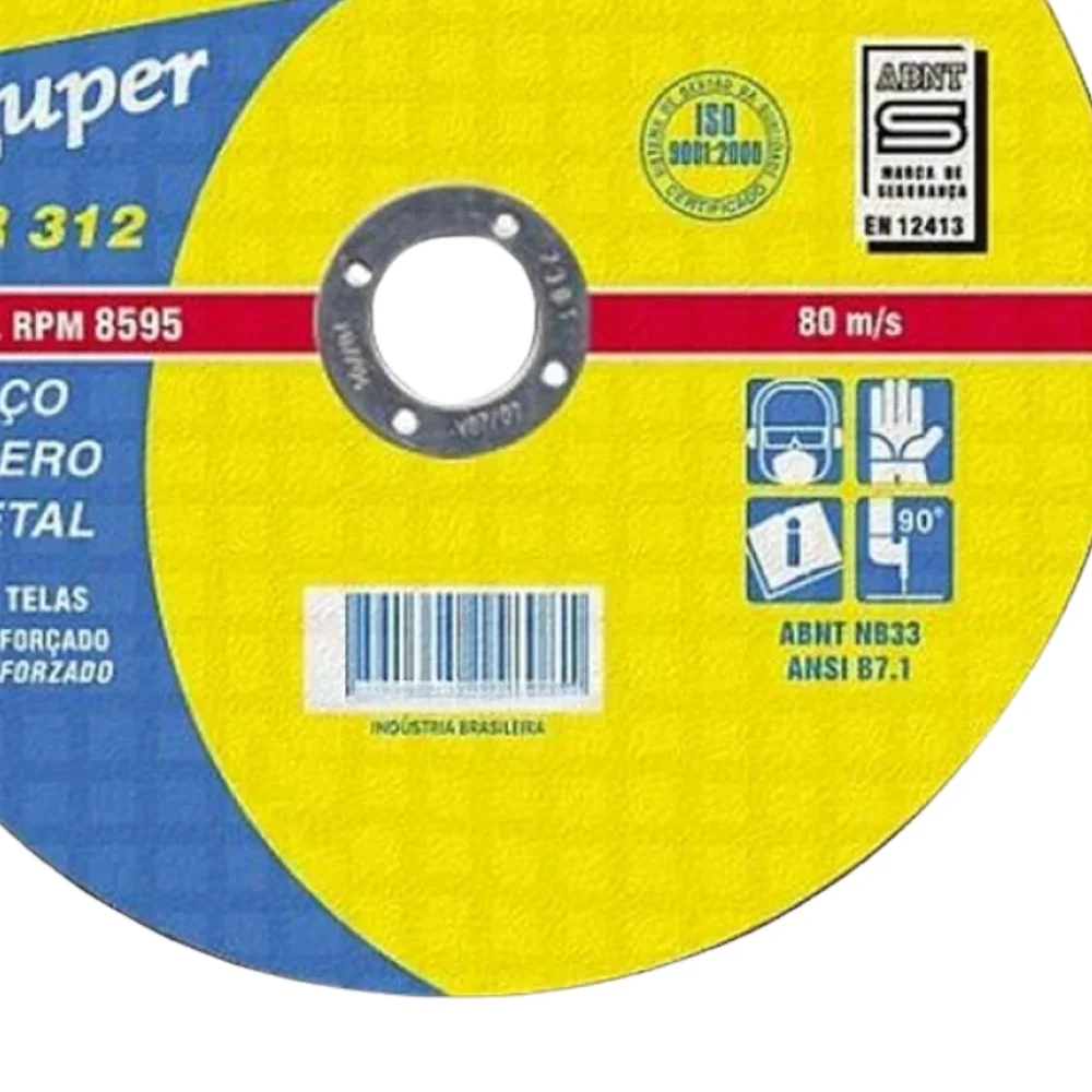 Disco de Corte Super para Metal 14X1/8X1" Norton AR312