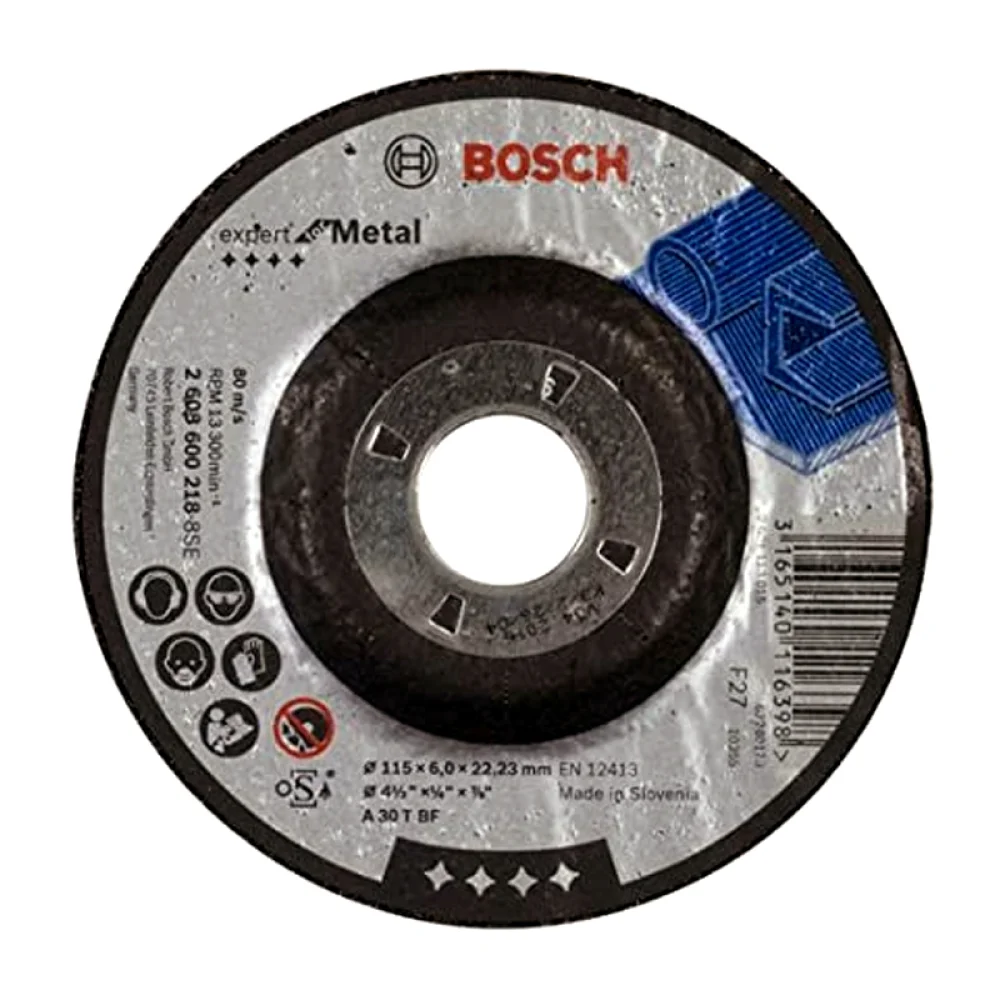 Disco de Desbaste Expert Para Metal 4.1/2X1/4X7/8" Bosch 2608600218