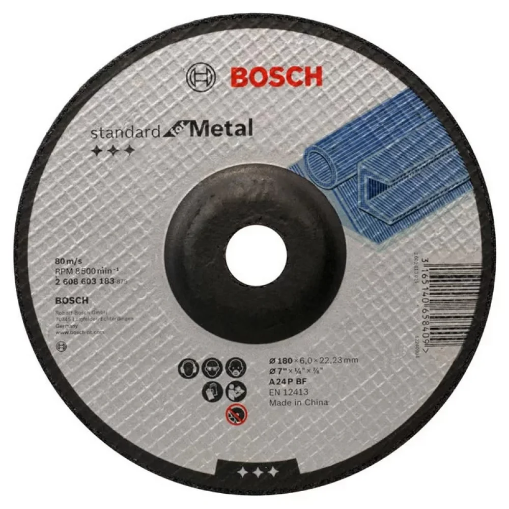 Disco de Desbaste Standard 7X1/4X7/8" Bosch 2608619744