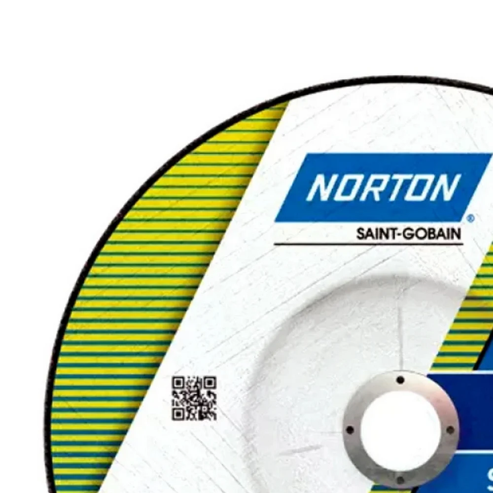 Disco de Desbaste Super Industrial Para Metal 7X1/4X7/8" Norton BDA640
