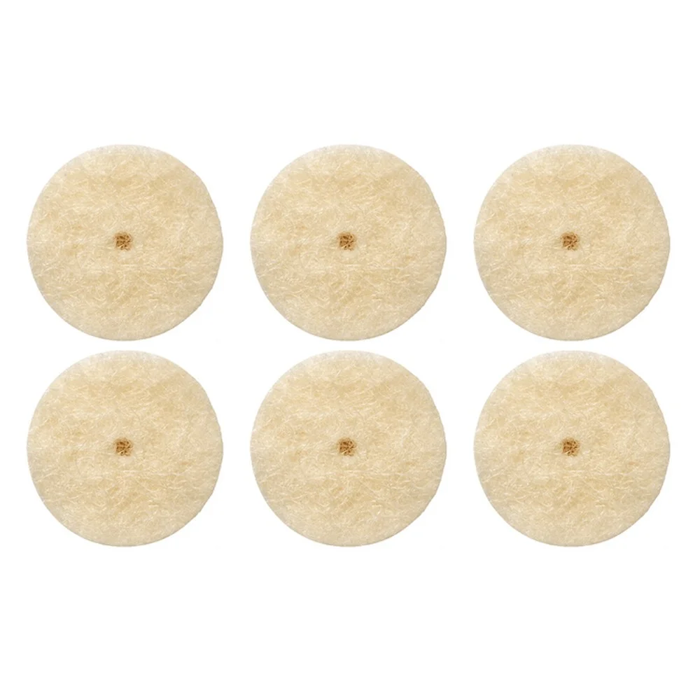 Disco de Feltro para Polir 6 Pecas USO Em Micro Retifica 1/2" Dremel 414