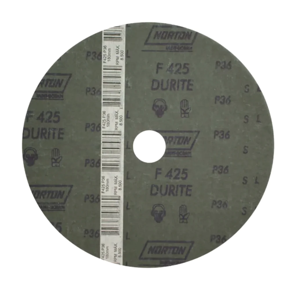 Disco de Lixa Durite Para Marmore Granito e Concreto GRAO 36-7" Norton F425