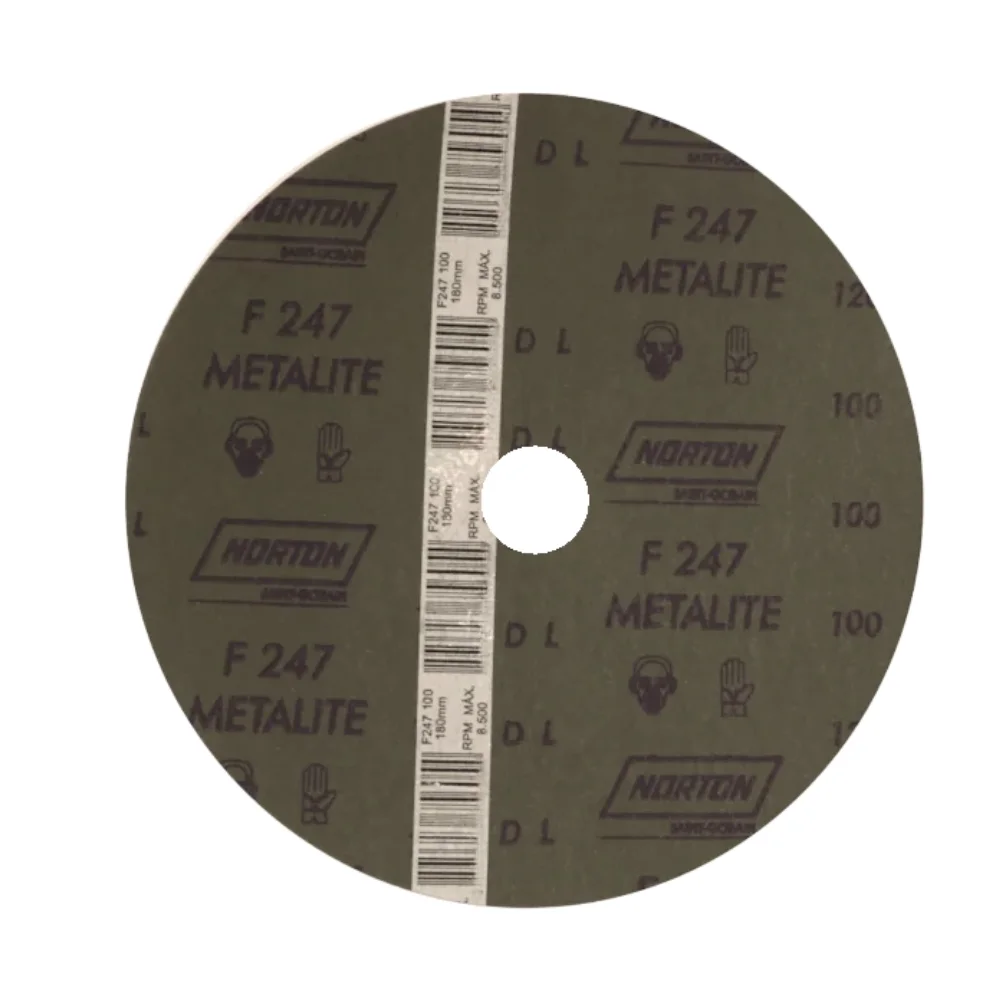 Disco de Lixa Ferro Grao 100 7X7/8" Norton F247
