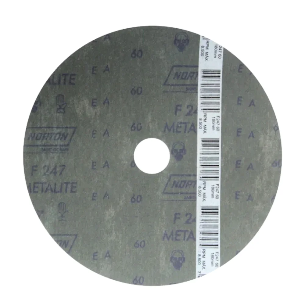 Disco de Lixa Ferro Grao 60 7X7/8" Norton F247