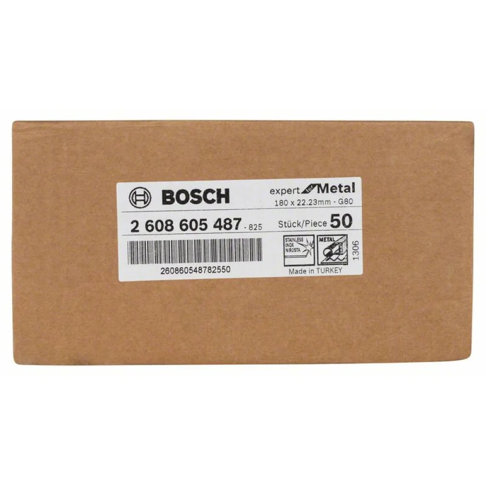 Disco de Lixa Ferro Expert G80-7X7/8" Bosch 2608605487