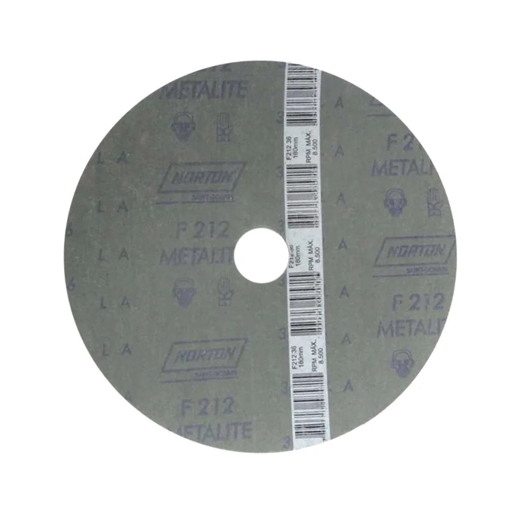 Disco de Lixa Ferro Oxido de Aluminio G36-7X7/8" Norton F212