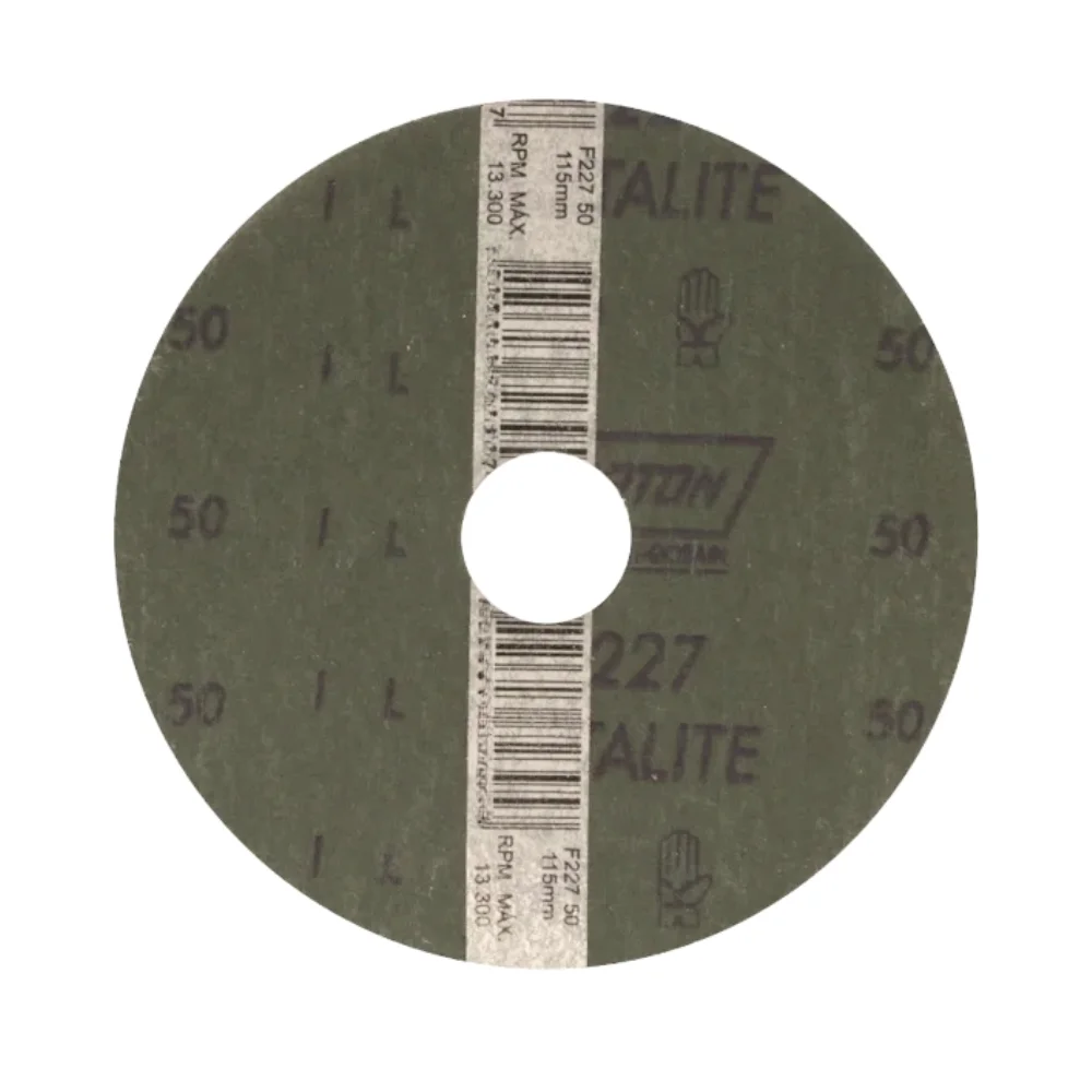 Disco de Lixa Ferro Oxido de Aluminio G50-4.1/2X7/8" Norton F227