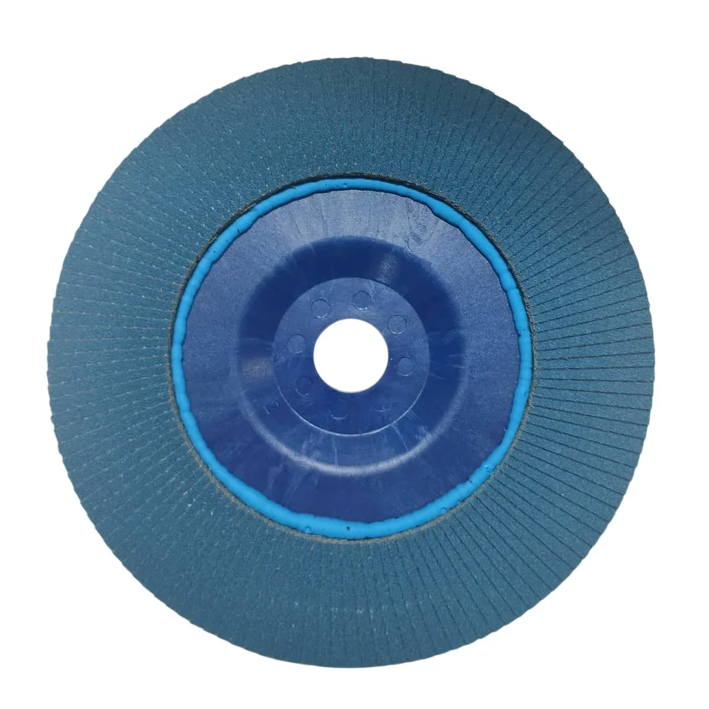Disco de Lixa Flap Disc Grao 120 Basic Zirconado 7X7/8" Tyrolit ZA120Q-B