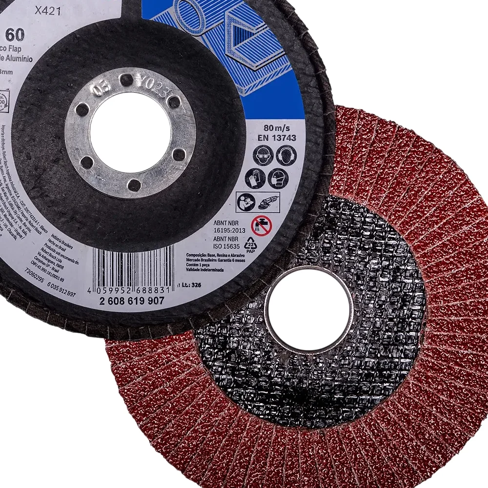 Disco de Lixa Flap Disc X421 G60-4.1/2X7/8" Bosch 2608619907