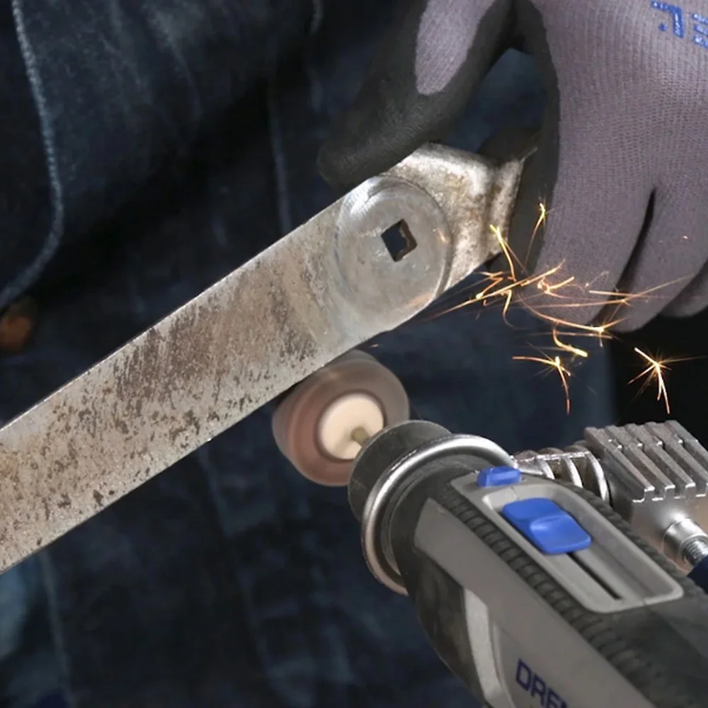 Disco de Lixa Grao 120 para Micro Retifica 3/16" Dremel 505