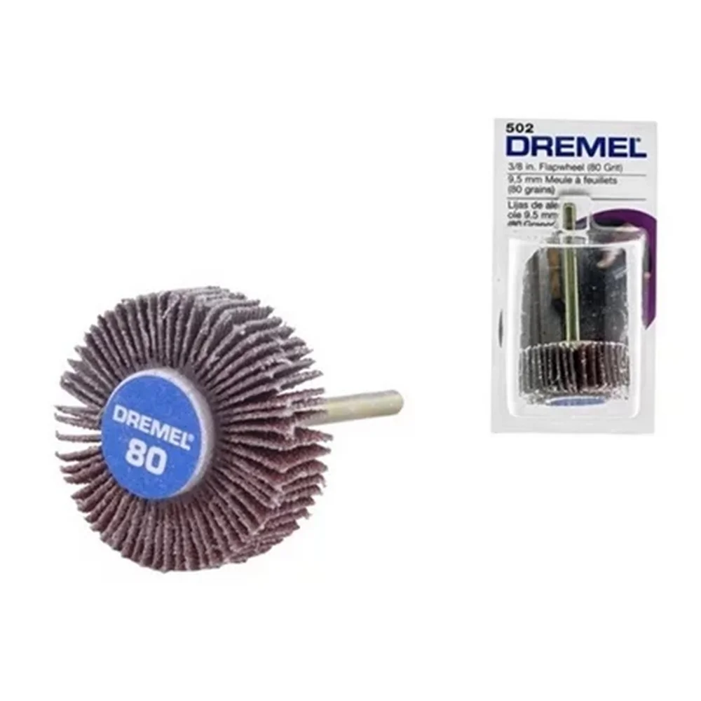 Disco de Lixa Grao 80 para Micro Retifica 3/8" Dremel 502
