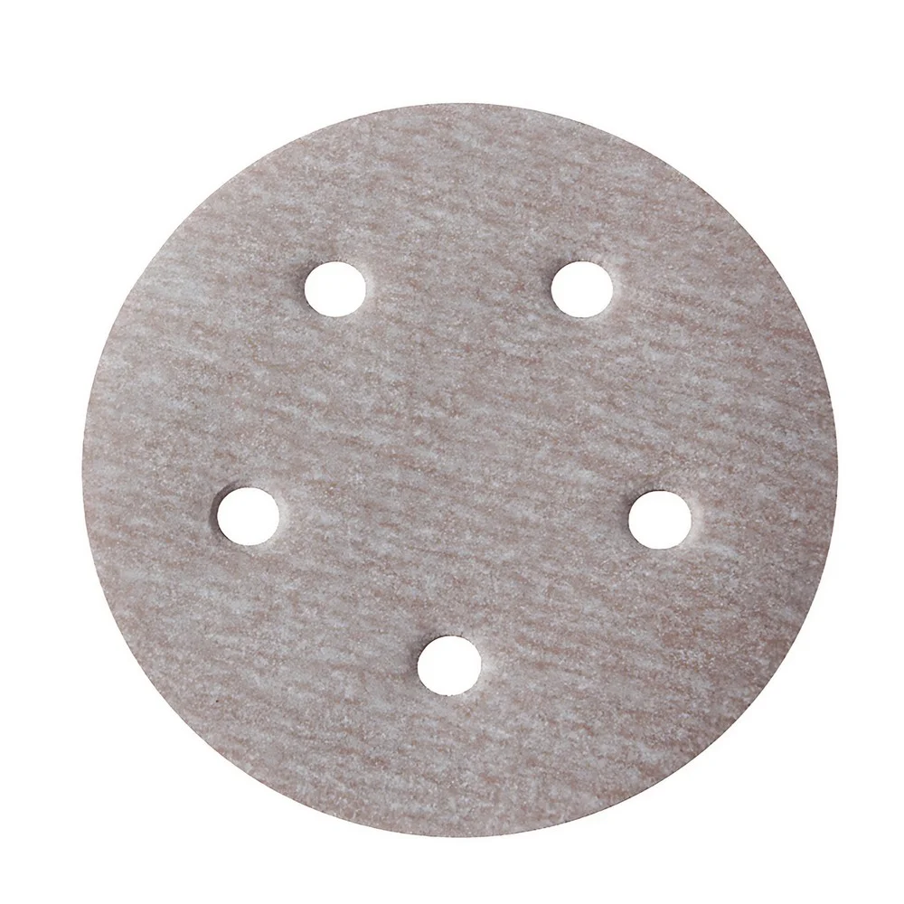 Disco de Lixa Velcro Ferro Seco Com Furo GRAO 220-6" Norton A275