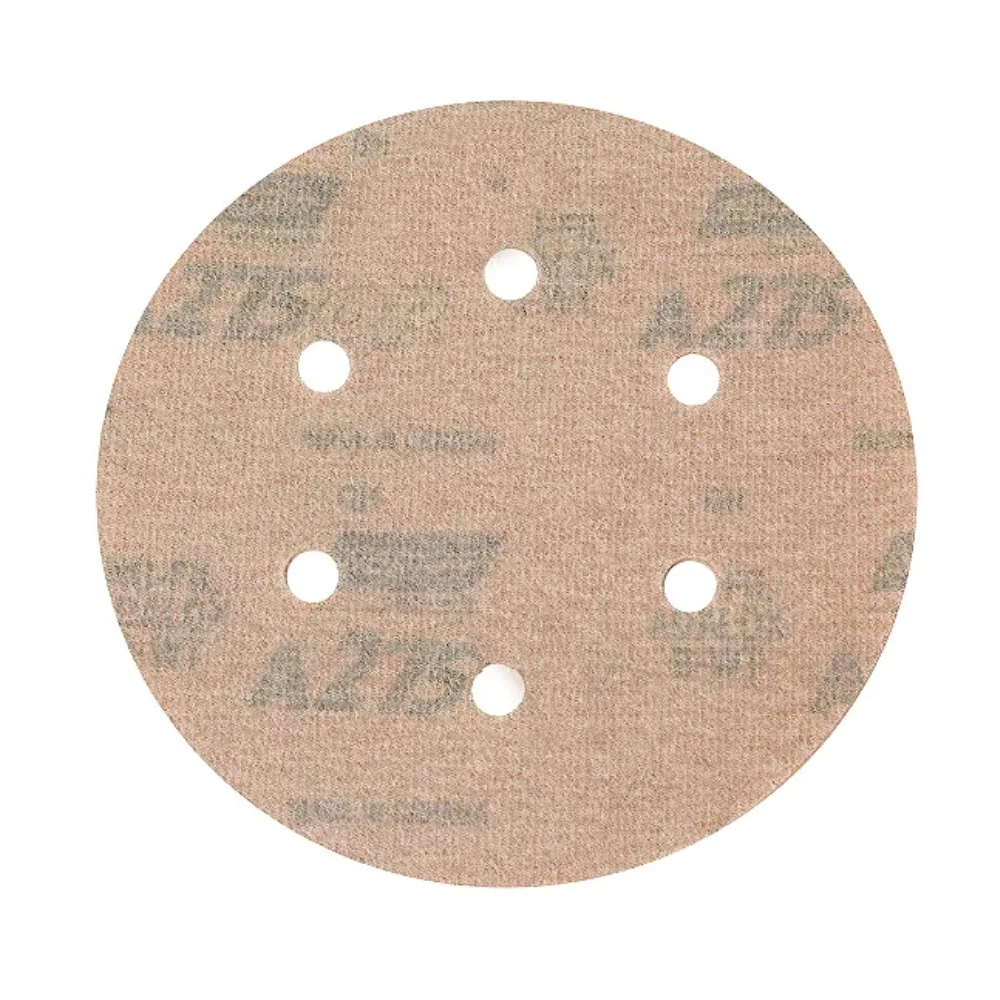 Disco de Lixa Velcro Ferro Seco Com Furo GRAO 600-6" Norton A275