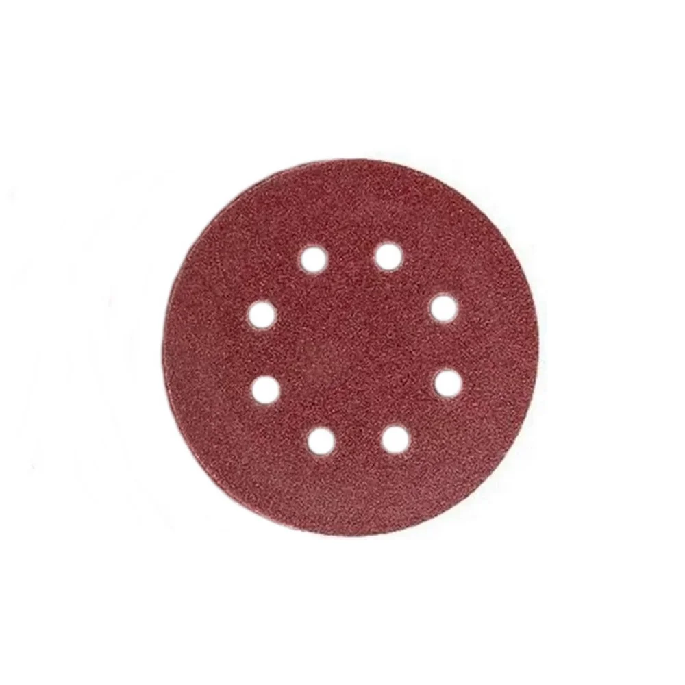 Disco de Lixa Velcro Ferro/Madeira 5pcs Com Furo GRAO 100-5" Mtx 738059