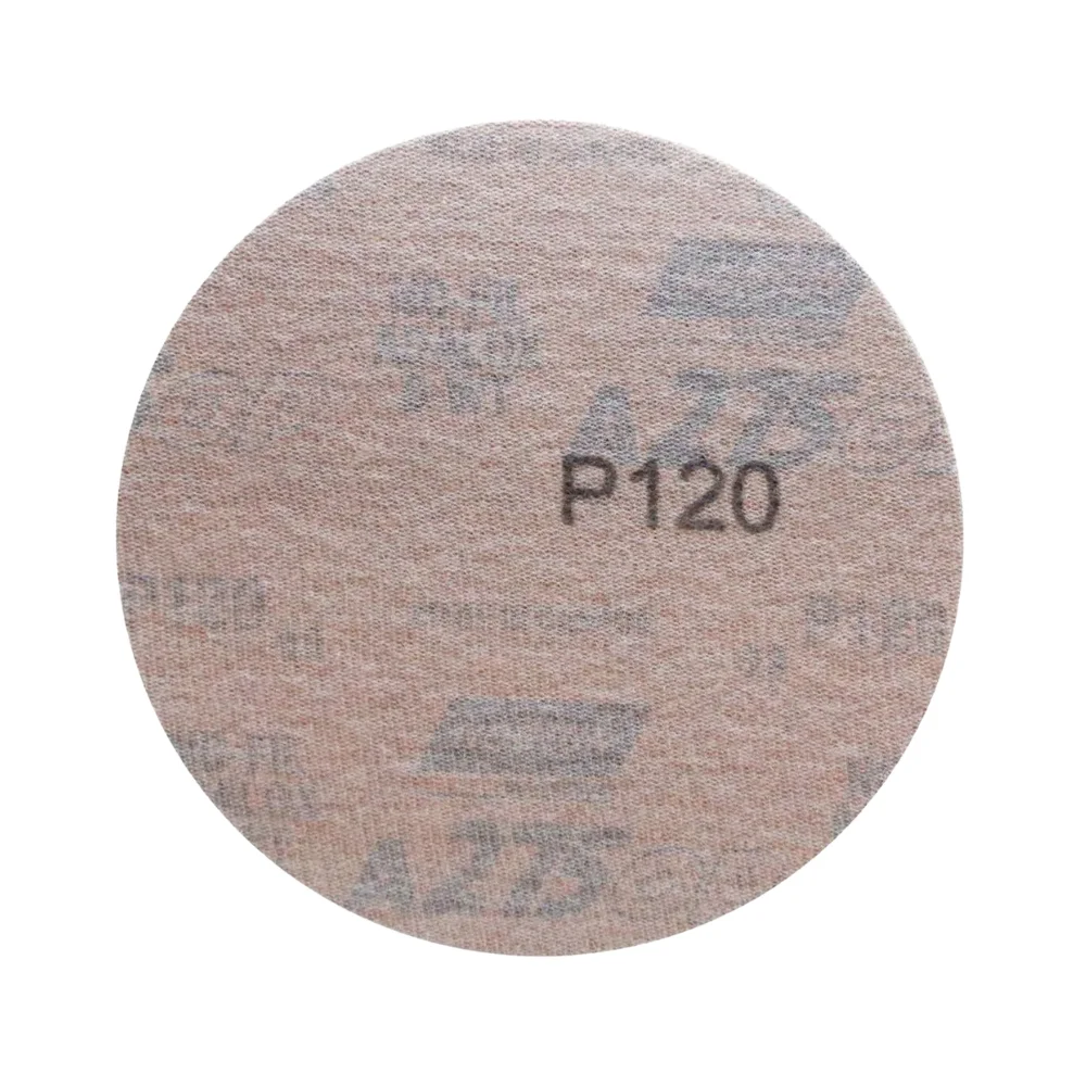 Disco de Lixa Velcro Ferro/Madeira Sem Furo GRAO 120-5" Norton A219