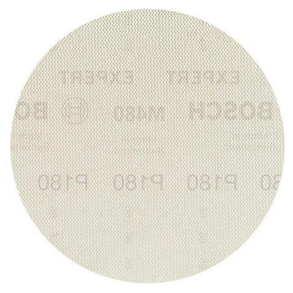 Disco de Lixa Velcro Madeira 5pcs Expert M480 Sem Furo Costado de Tela GRAO 220-5" Bosch 2608900676