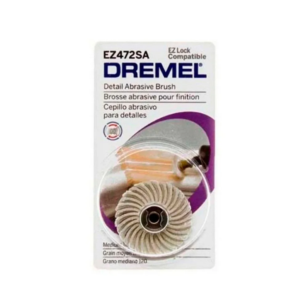 Disco de Nylon Grao 120 Para Micro Retifica 3/8" Dremel EZ-472