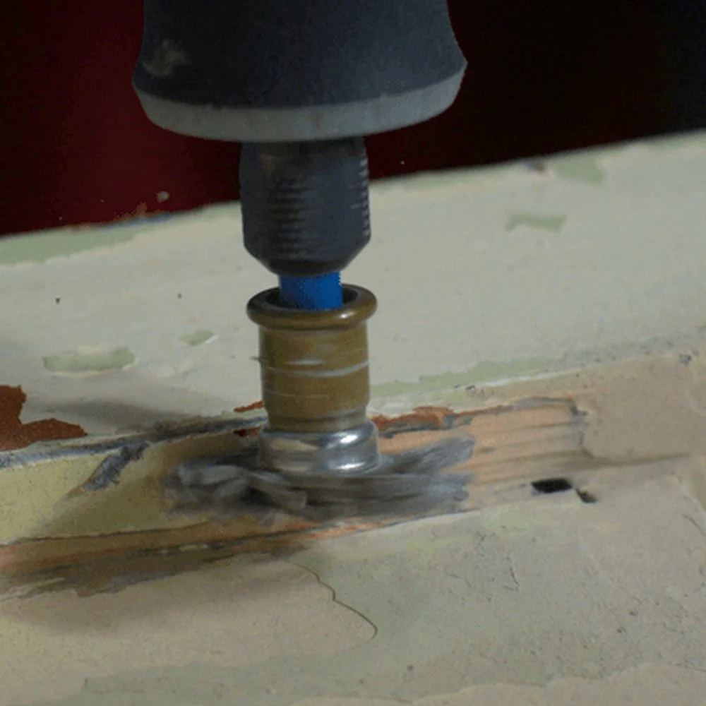 Disco de Nylon Grao 36 Para Micro Retifica 3/8" Dremel EZ-471
