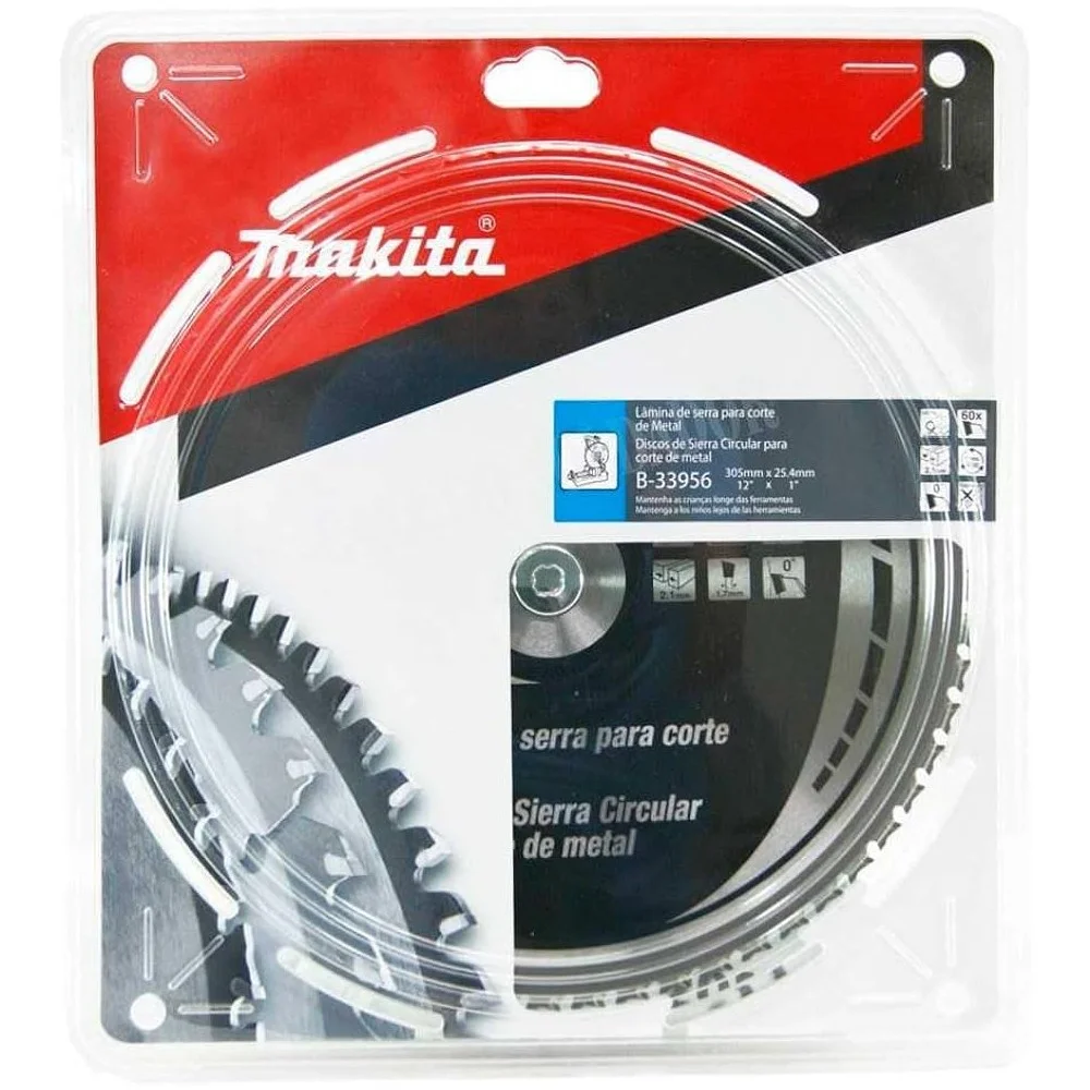 Disco de Serra Circular para Metal 305X25MMX60D Makita B-33956