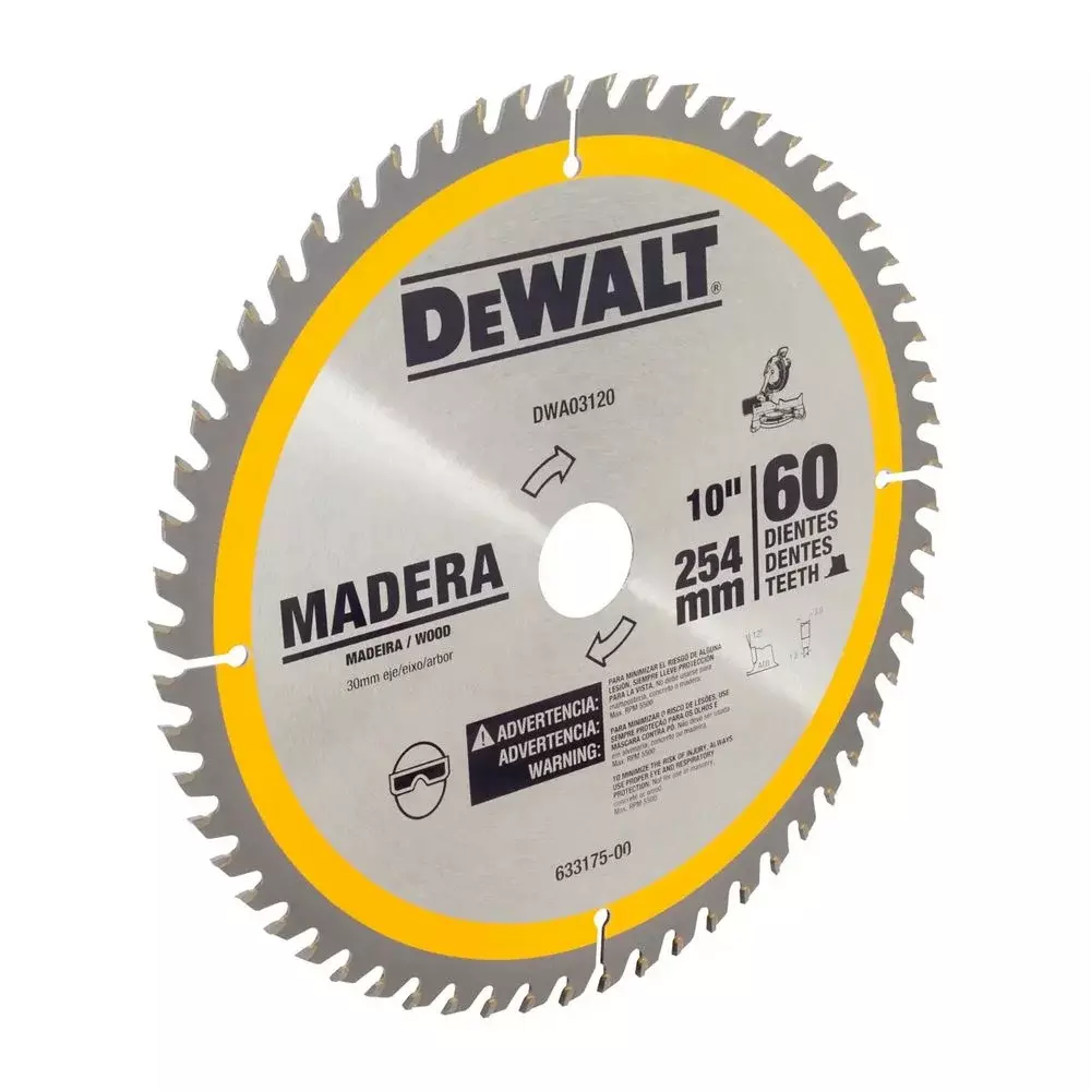 Disco de Serra Circular Widia 250X25X60D Dewalt DWA03120