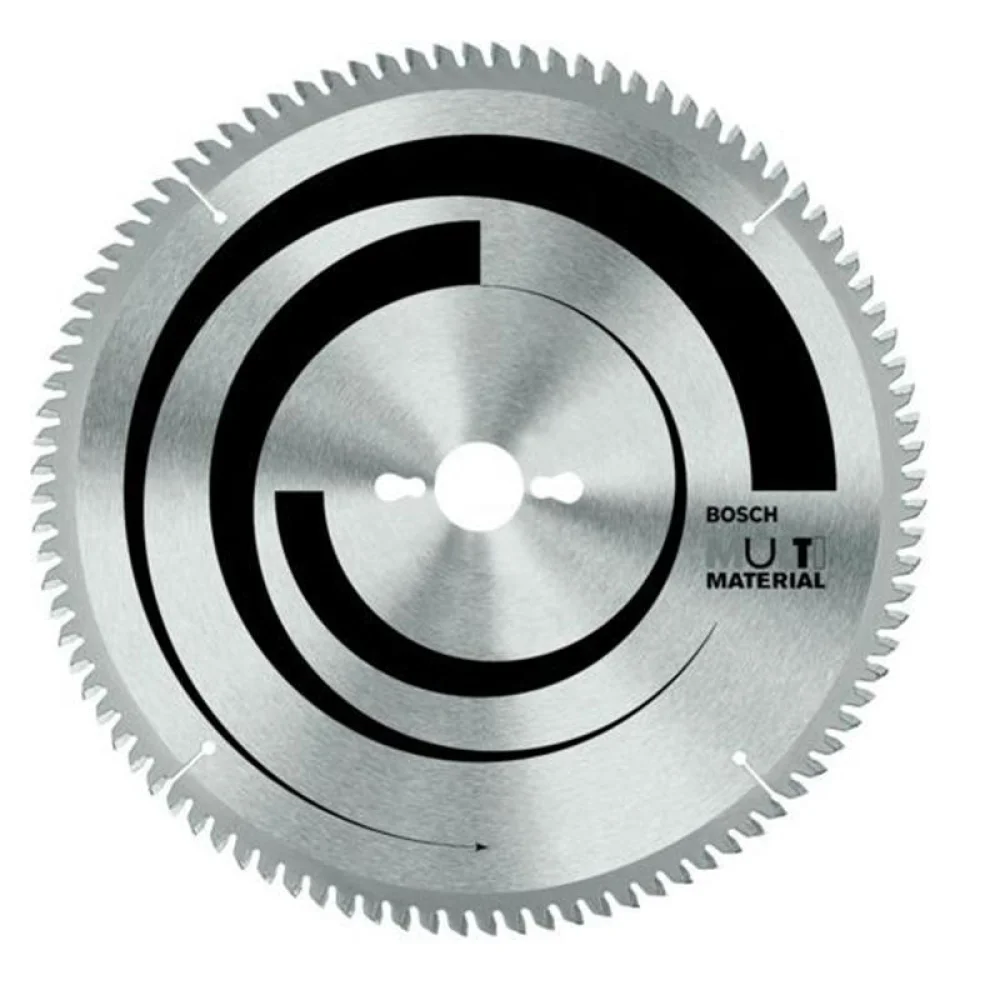 Disco de Serra Circular Widia Multimaterial para Aluminio Madeira e Plastico 254X30X80D Bosch 2608642201