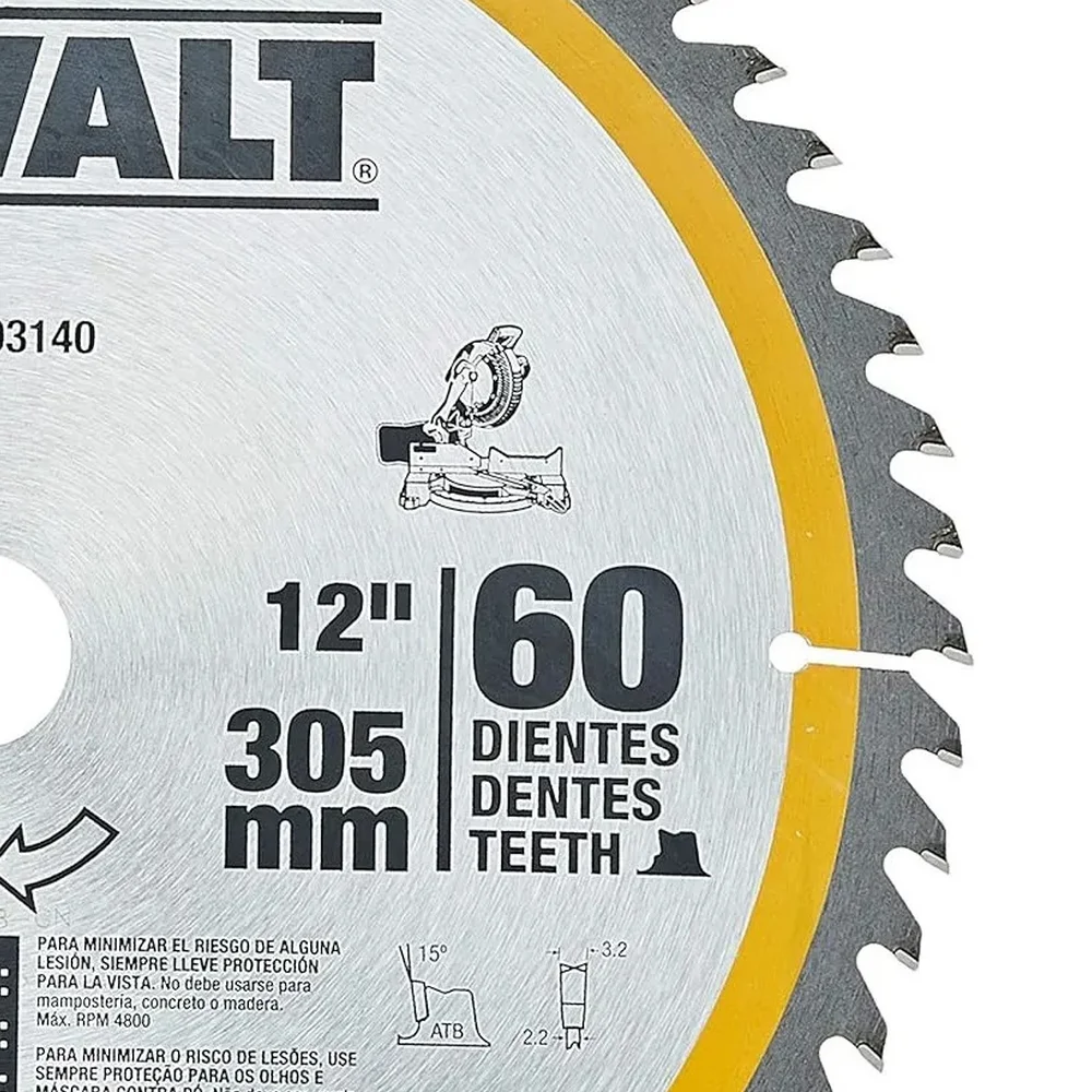 Disco de Serra Circular Widia 300X25X60D Dewalt DWA03140