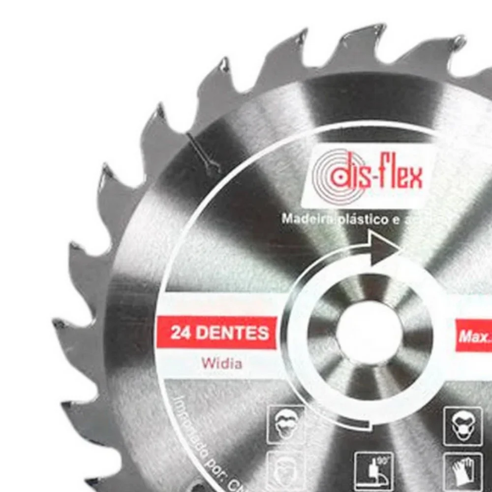 Disco de Serra Circular Widia 4.3/8X20X24D Disflex 34001