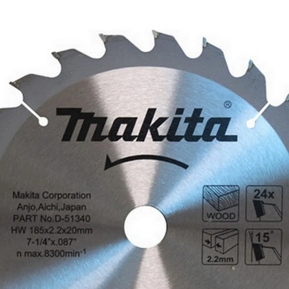 Disco de Serra Circular Widia 7.1/4X20X24D Makita D-51340