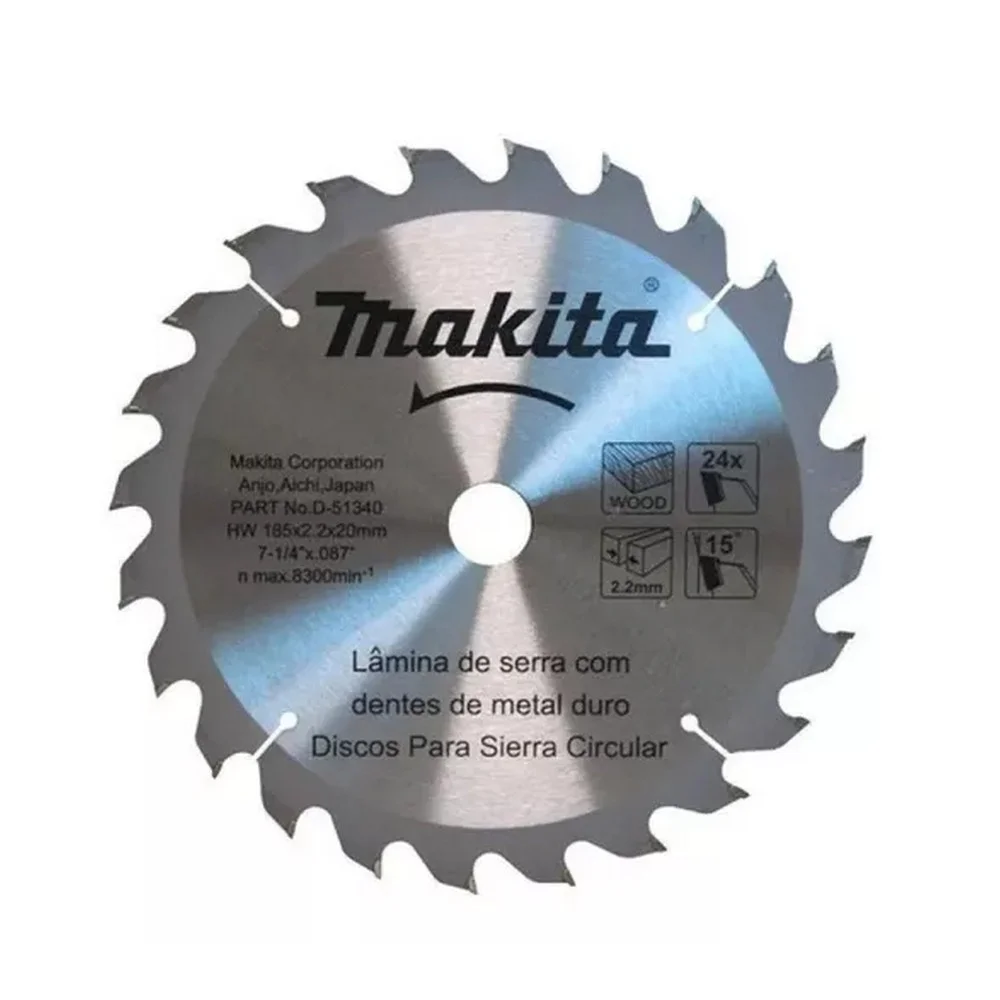 Disco de Serra Circular Widia 7.1/4X20X24D Makita D03355