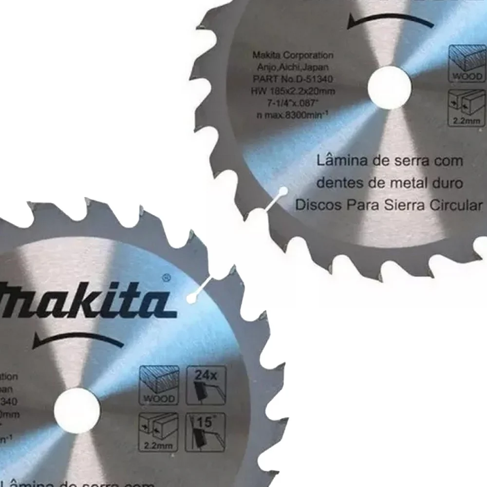 Disco de Serra Circular Widia 7.1/4X20X24D Makita D03355