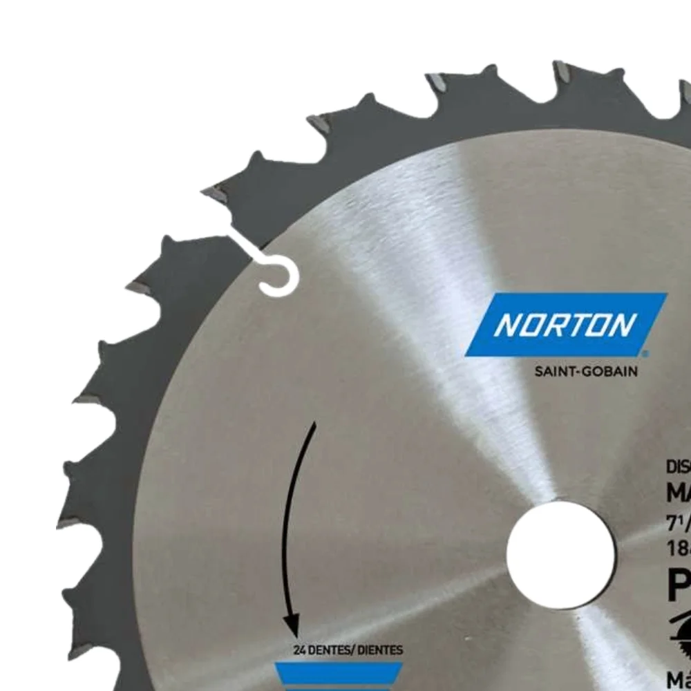 Disco de Serra Circular Widia 7.1/4X20X24D Norton 70184632472