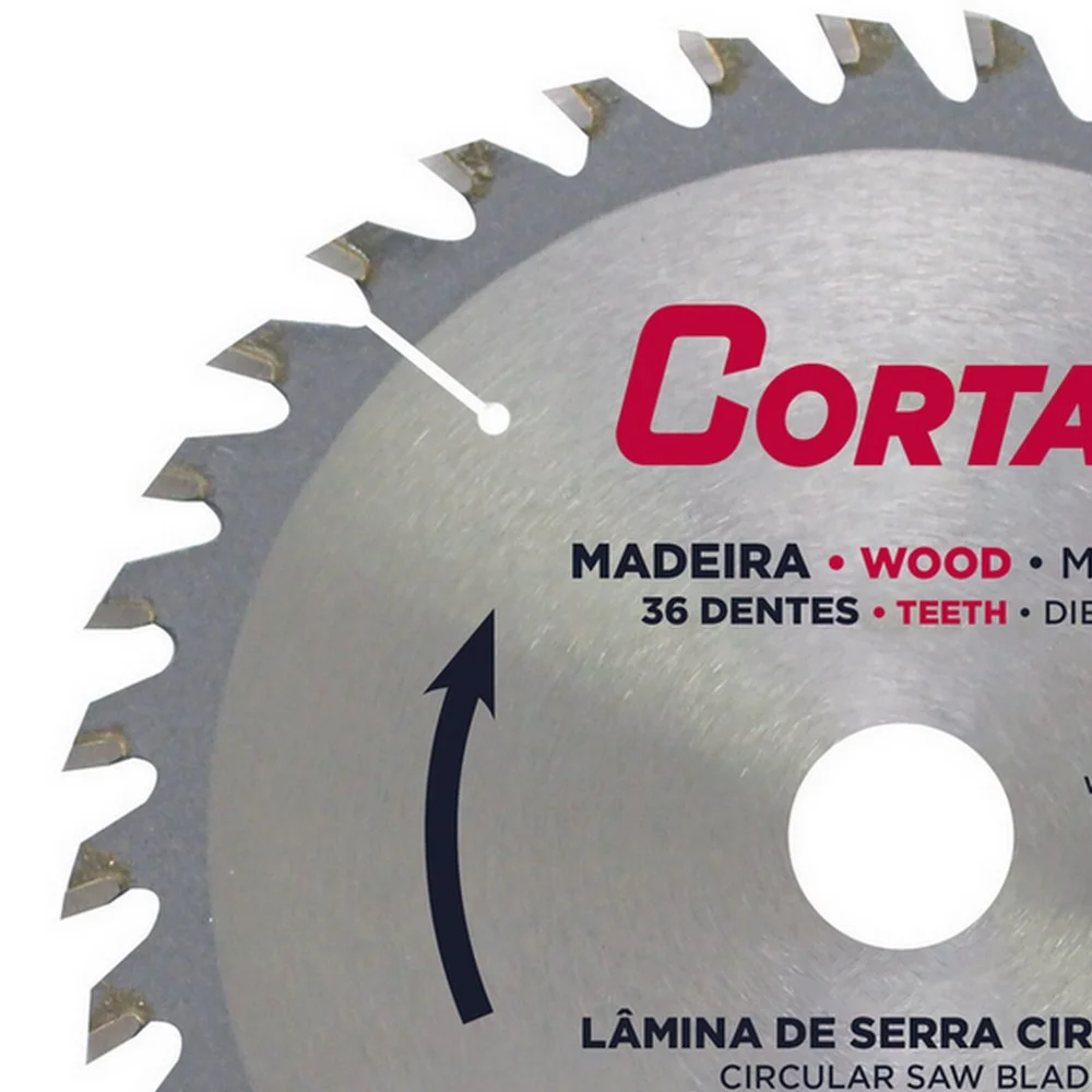 Disco de Serra Circular Widia 7.1/4X20X36D Cortag 61448